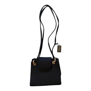 NWT Vintage Rodo Black  Gold Italy